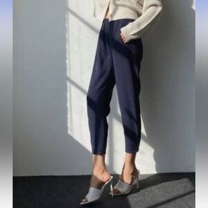 Babaton SMALL-Black Cropped Pants Aritzia